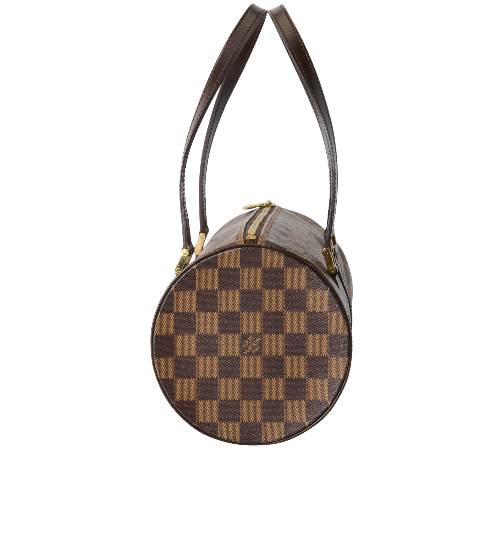 Papillon 30, &pound;650, Handbags, Brown, Canvas, Bottom view